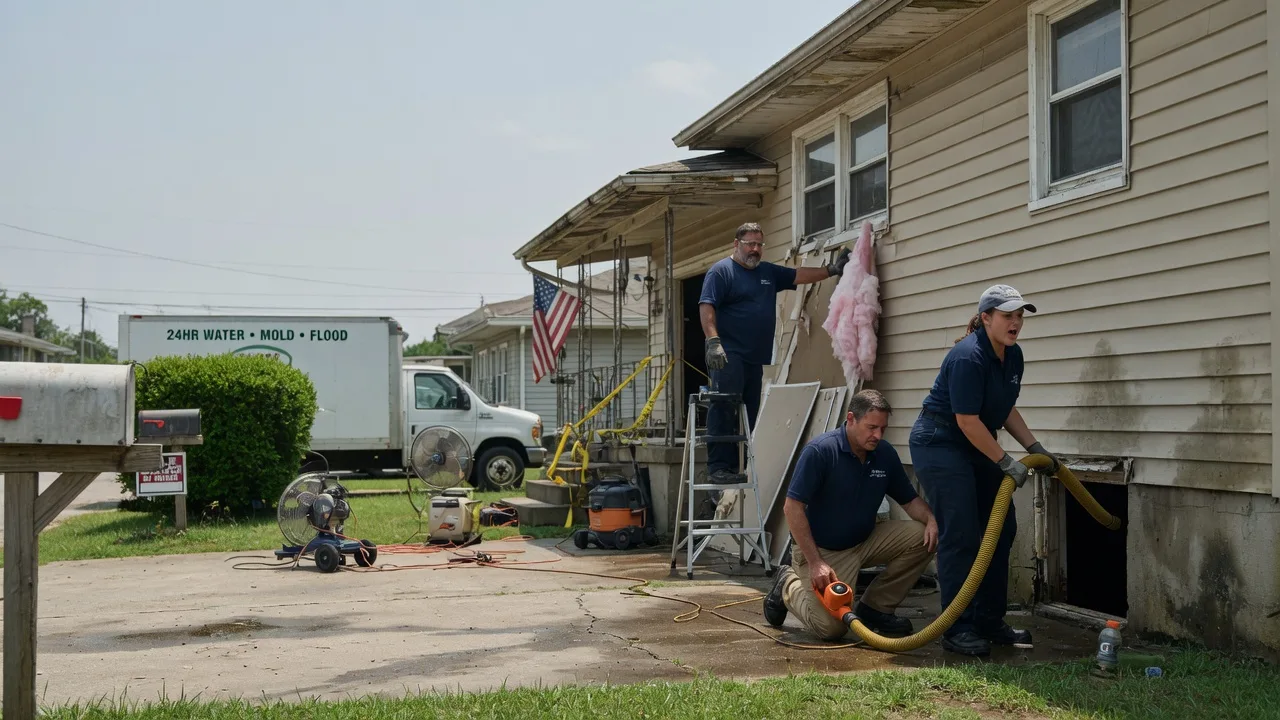 Water Damage Repair in Fox, OK near me